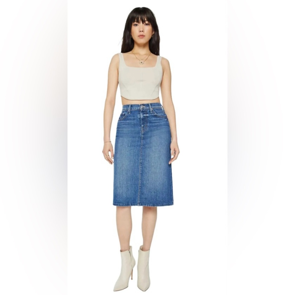 the vagabond midi skirt it's a small world - NWOT